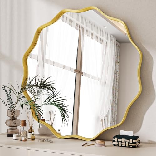 Wavy Round Mirror - Image 5