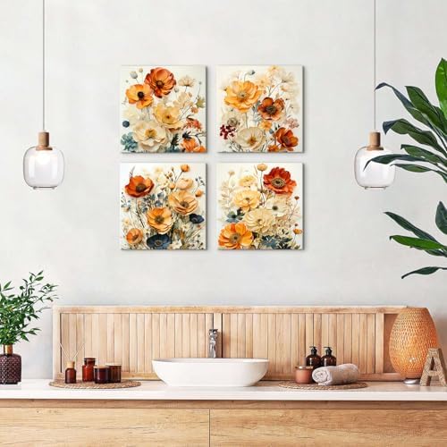Colorful Flower Wall Art Wildflower Pictures - Image 6
