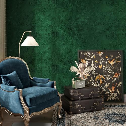 Wallercity Emerald Green Velvet Wallpaper Felt Drawer Liner Self Adhesive - Image 7