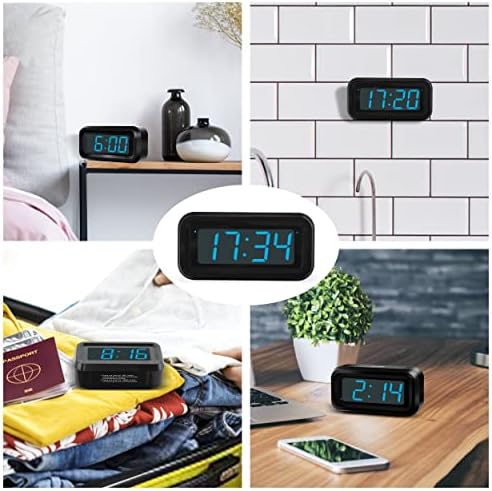 Alarm Clock, 1.2'' LED, Battery Powered, Table-top/Wall-mount - Image 7