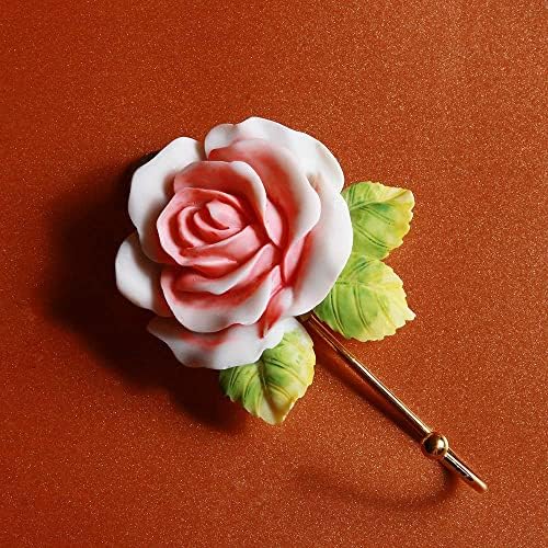 3Pcs Pink Flower Decorative Hooks - Image 7