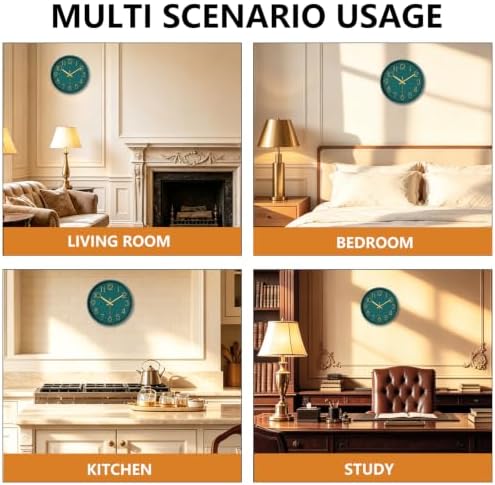 Modern Silent Wall Clock, 14 Inch Wall Clocks Battery Operated - Image 7