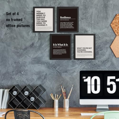 DSHFG Office Motivational Inspirational Wall Art Decor Positive Prints - Image 5