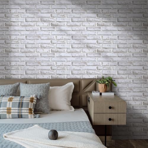 COMSTICKC 3D Peel and Stick Faux Brick Wall Panels - Image 6