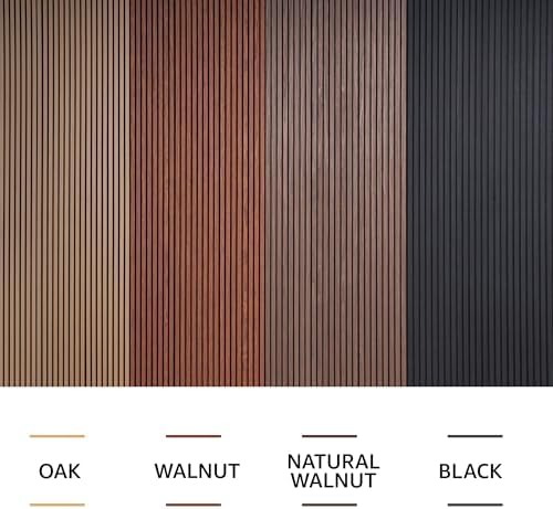 ZETY HOME Acoustic Wood Wall Panels, Slat 4-Pack, 94.5 in - Image 6