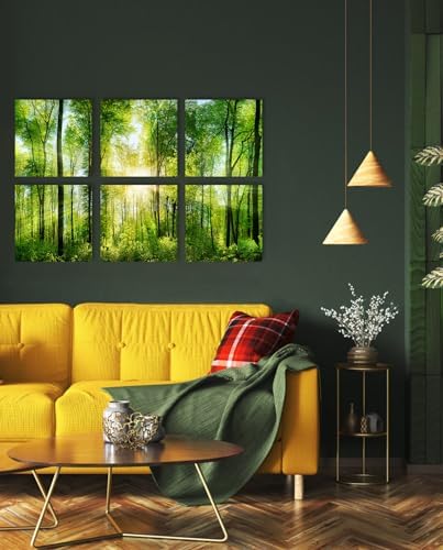 YPY Sound Absorbing Wall Art Forest Trees, Acoustic Panels Sound Proofing - Image 7