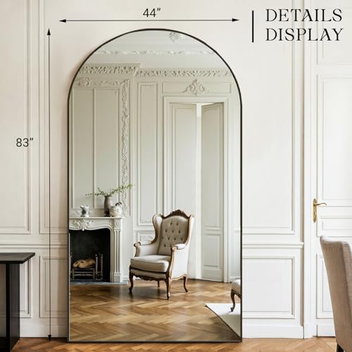 MISSDAY Large Arched Full Length Mirror, Floor Mirror Long Free Standing - Image 6