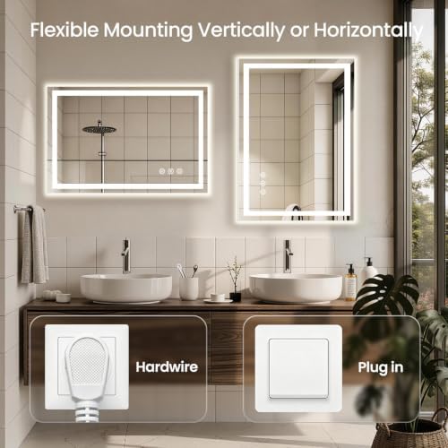40"x36" LED Bathroom Mirror - Image 6