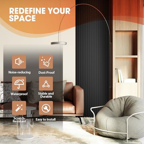 OUZUGIE WPC Acoustic Slat Wall Paneling - Image 6
