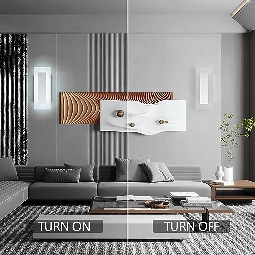 LMQNINE Modern Dimmable LED Wall Sconces Set of Two - Image 7