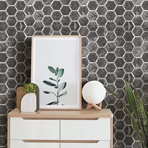 STICKGOO Hexagon Peel and Stick Backsplash Tile, Stick on Backsplash - Image 6