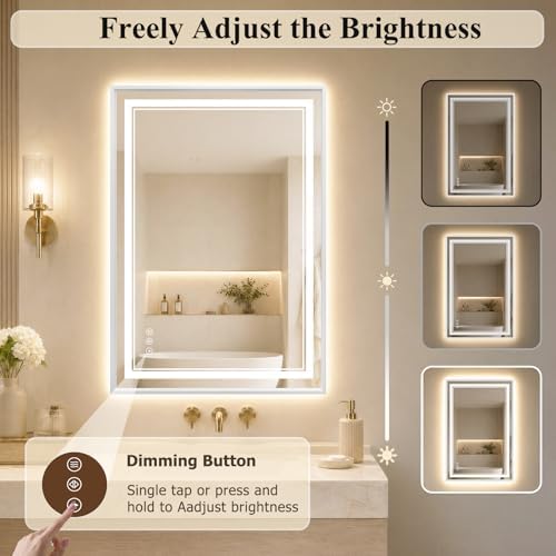 30"x40" LED Bathroom Mirror - Image 7