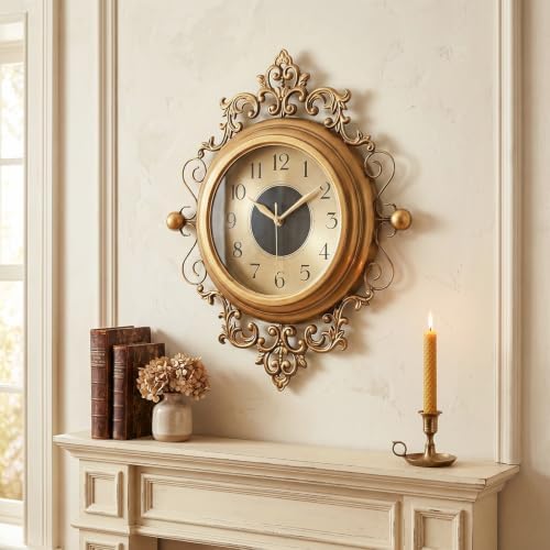 19"X21" Vintage Large Wall Clocks - Image 7