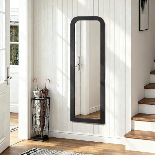 AAZZKANG Wall Mirror Full Length Rectangle Large Black Wood Framed 43"x14" - Image 7