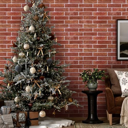 COMSTICKC 3D Faux Brick Wall Panels Peel and Stick Decorative Tiles Sticker - Image 6