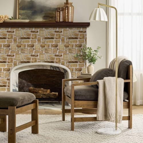 COMSTICKC 3D Faux Stone Wall Panels Peel and Stick - Image 6