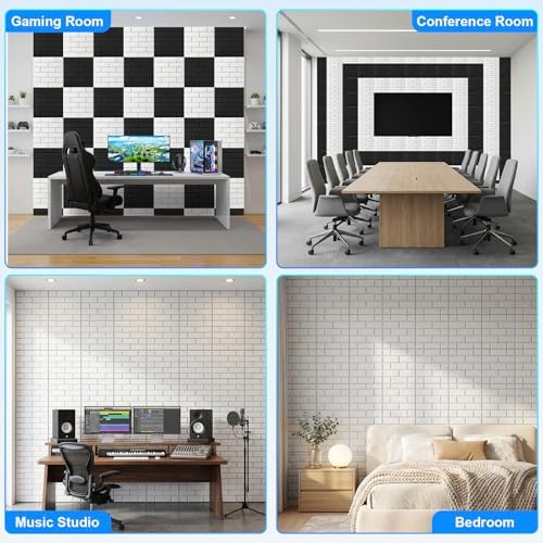 18 Pack Acoustic Panels, Sound Proof Foam Panels - Image 7