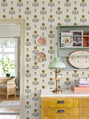 Vintage Floral Wallpaper Floral Peel and Stick Wallpaper - Image 7