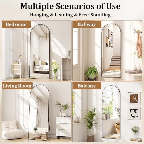 Arched Full Length Floor Mirror - Image 5