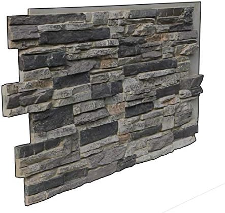 Lighting Ridge Faux Stone Siding/Wallcovering Panel 48 in. x 24 in. Class A - Image 6