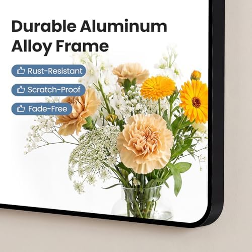 NEWBULIG Bathroom Mirror 26X38 Inch, Vanity Mirror - Image 6