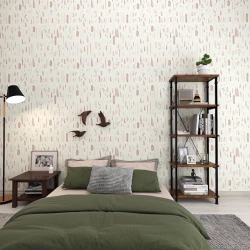 GloryTik Cream Geometric Peel and Stick Wallpaper ,Modern Self Adhesive - Image 7