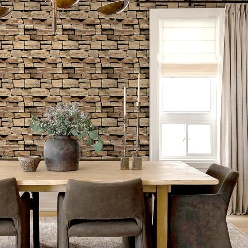 COMSTICKC 3D Peel and Stick Faux Stone Wall Panels - Image 6