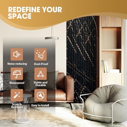OUZUGIE WPC Acoustic Slat Wall Paneling - Image 6
