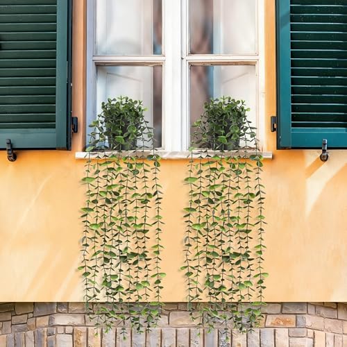 Waipfaru 2Pcs Fake Hanging Plants - Image 6