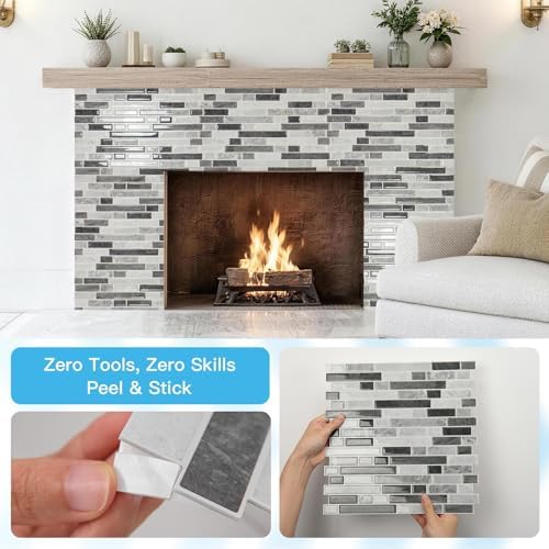 Art3d Linear Tile Peel and Stick Backsplash - Image 6