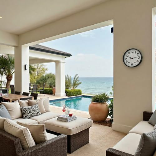 Ultimate Wall Clock 14" Quartz Wall Clock, Easy-to-Read Display - Image 6