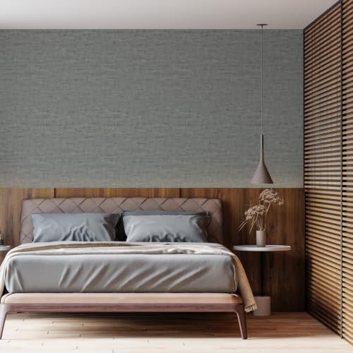 Light Gray Modern Concrete Wallpaper Peel and Stick Contact Paper 15.7"x472" - Image 7