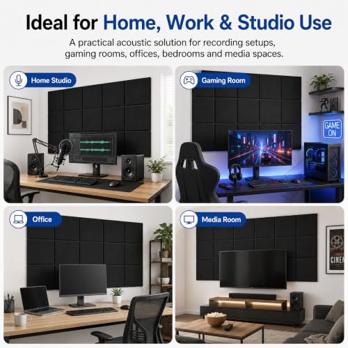15 Pack Self-Adhesive Acoustic Wall Panels - Image 7