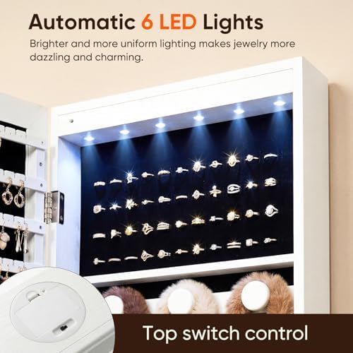 Antok 6 LEDs Jewelry Cabinet - Image 6