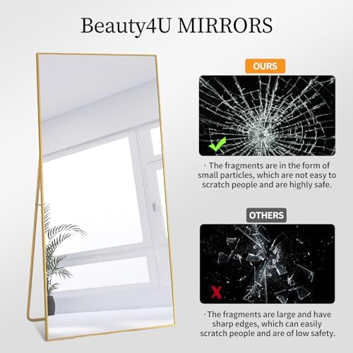 Beauty4U 71" x 32" Full Length Mirror - Image 6
