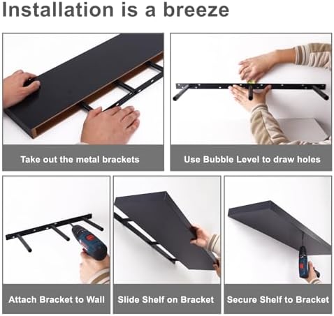 Fixwal Floating Wall Shelves for Decor - Image 7