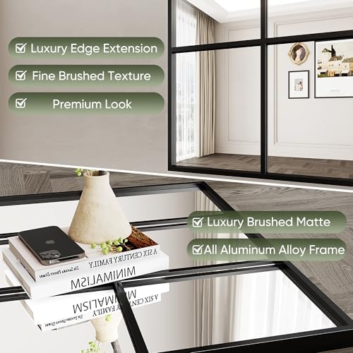 Suidia Wall Mirror, Metal Framed Wall Decor Wall-Mounted Mirrors - Image 6