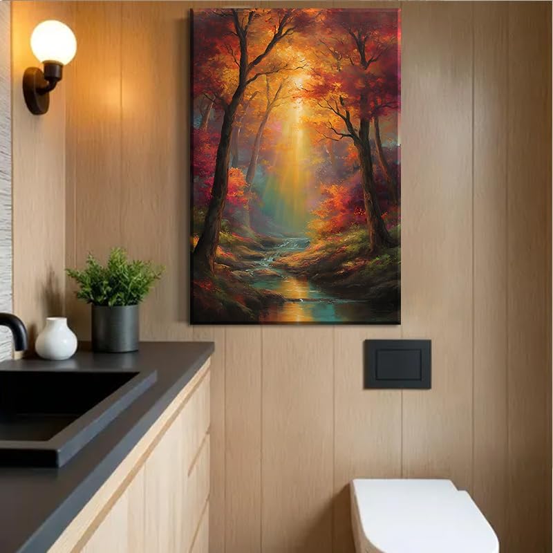 Serene Landscape Canvas Wall Art - Image 7