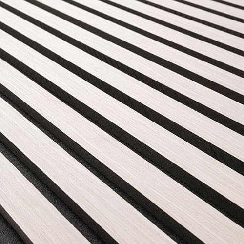 MSI Fog 9.5 x 94.5in. 3D Fluted Acoustic Wood Slat Wall Panel Eco-Friendly - Image 7