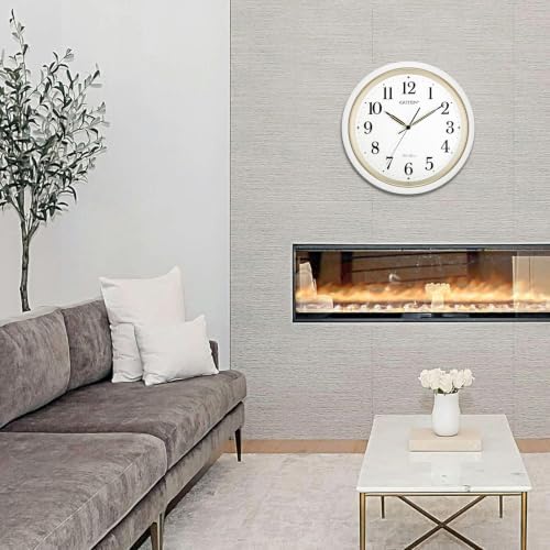 Caysie 16 Inch Large Silent Non Ticking Wall Clock, Modern Quality Quartz - Image 7