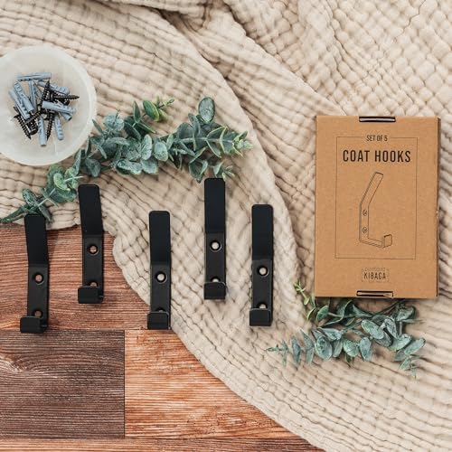 Decorative Coat Hooks Set of 5 for Wall Mount - Image 7