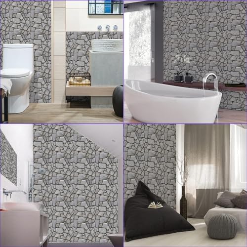 3D Wall Panels, Faux Brick 10 Pcs 11.81inch X 11.8 inch - Image 6