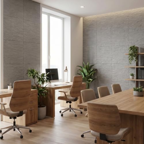 VooBang 8 Pack 24"x24" Flexible Faux Stone Wall Panels, 32 SqFt - Image 7