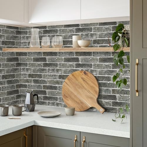 COMSTICKC 3D Faux Brick Wall Panels Peel and Stick - Image 6