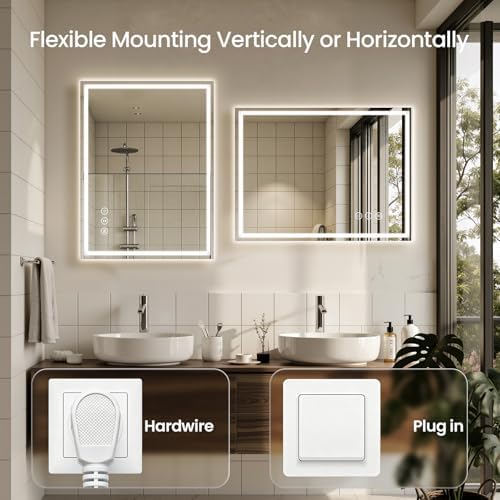 40"x30" LED Bathroom Mirror - Image 6