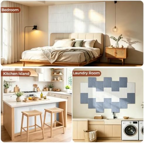 TO-TH Sound Absorbing Panels Self-Adhesive Acoustic Wall Panel 12Pack - Image 7