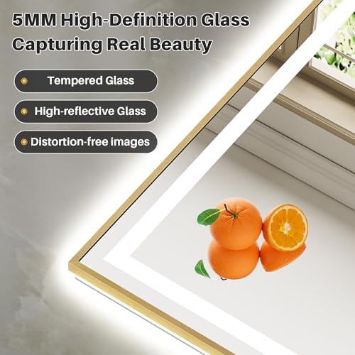 28x36 Inch LED Bathroom Mirror - Image 7
