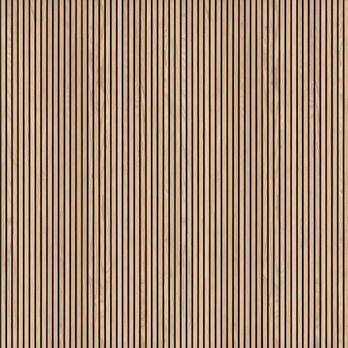 MSI Natural Wood Slat Acoustic Panel 3D Fluted MDF Sample Accent Wall Tile - Image 6