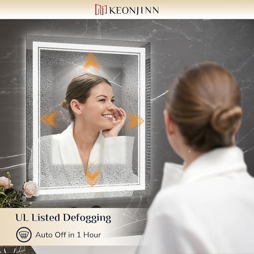 Keonjinn 30 x 30 Inch Lighted Mirrors - Image 7