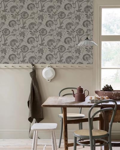 Orainege Vintage Floral Wallpaper Peel and Stick Dandelion Wallpaper - Image 7